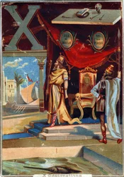 Buchstabe X: Xerxes I; Xylographie; Xiphias. Alphabet