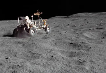 Lunar Grand Prix auf der Apollo 16 Mission