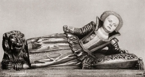 Maria von England, Schottland und Irland, von ihrem Grab in der Westminster Abbey, aus 