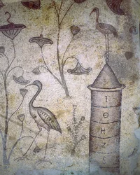 Mosaik in der Kirche der Brotvermehrung