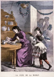 Muttertag, ca. 1870-1880