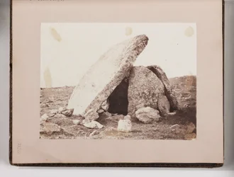 Neolithisches Denkmal, Wales, ca. 1860er