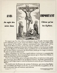 Hinweis zum Betreten von Kirchen