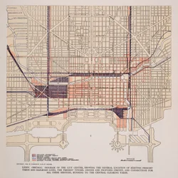 Tafel LXXIV aus dem Plan von Chicago