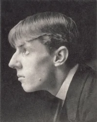 Porträt von Aubrey Beardsley (1872-98) von Frederick Evans (1853-1943)