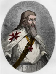 Porträt von Jacques de Molay