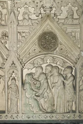 Portugal - Alcobaça. Grab von Ines de Castro im Kloster Santa Maria