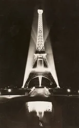 Postkarte/Eiffelturm/Paris/Seine/Île-de-France/Frankreich