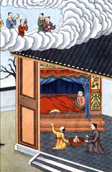 Vorahnungstraum der Geburt von Konfuzius