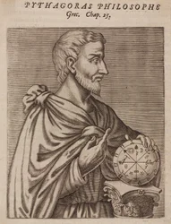 Pythagoras, griechischer Philosoph und Mathematiker, 6. Jahrhundert v. Chr.