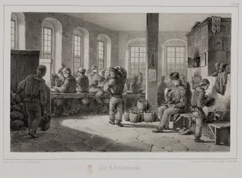 Rohstoffverarbeitung, Metallurgie, Metallverarbeitung, Deutschland, ca. 1851