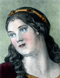Heilige Elisabeth als Teenager