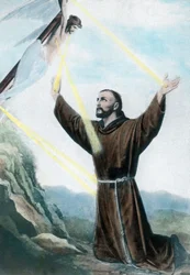 Szene aus dem Leben des Heiligen Franziskus von Assisi