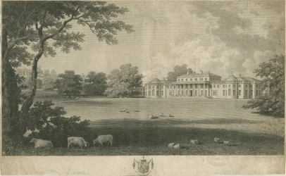 Shugborough Halle: Gravur, undatiert [ca. 1802]