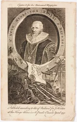Sir Hugh Myddelton, walisischer Goldschmied und Ingenieur, um 1620