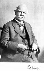 Sir James Alfred Ewing, Ingenieur und Physiker (um 1920er)