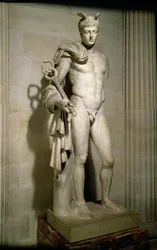 Statue des Hermes