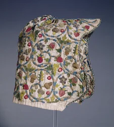 Frauenhaube, englisch, spätes 16. Jahrhundert