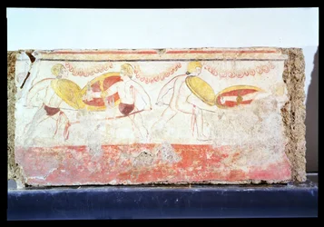 Die Schlacht der Gladiatoren, ca. 3. Jahrhundert v. Chr.