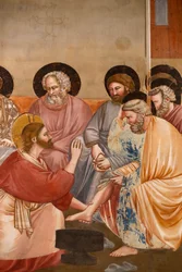 Die Scrovegni-Kapelle. Fresko von Giotto