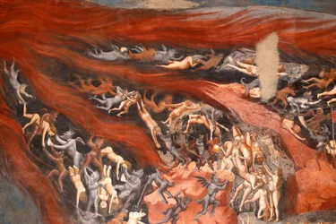 Die Scrovegni-Kapelle. Fresko von Giotto