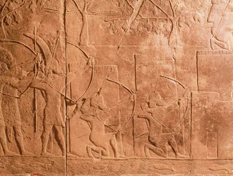 Die Belagerung von Alammu durch die Armee von Sanherib (704-681 v. Chr.) (Detail)