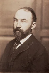 Thomas Hardy (1840-1928) (Sepia-Foto)