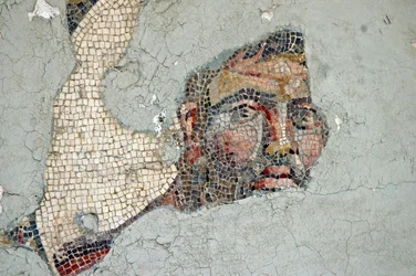 Zwei Athleten, Mosaik aus Samandağı, Türkei