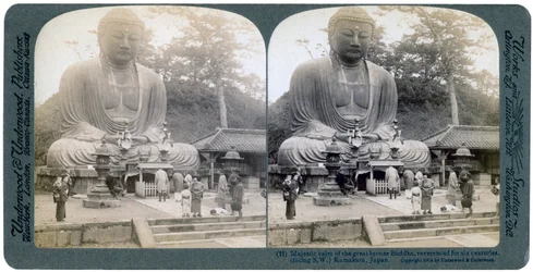 Großer bronzener Buddha, Kamakura, Japan