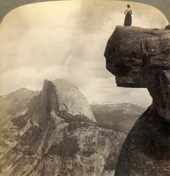 Blick auf die großartigste Naturkulisse - vom Glacier Point N.E. Yosemite Valley, Kalifornien, 1902