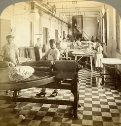 Verpackung von preisgekrönter Butter für die europäischen Märkte, Hasley, Dänemark