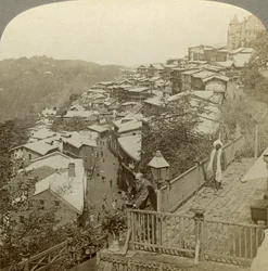 Simla, Indiens Sommerhauptstadt, um 1900
