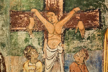 Jaca, Spanien. Romanische Kunst.