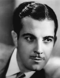 Porträt von Ramon Novarro (1899-1968), mexikanischer Filmschauspieler