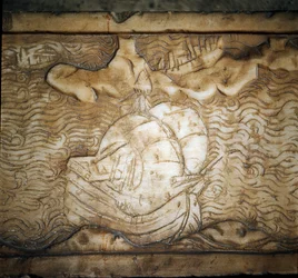 Ein genuesisches Schiff (Detail)