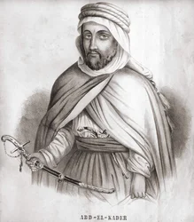 Abd el Kader (1807 - 1883), arabischer Emir von Algerien