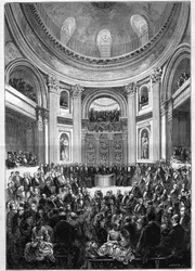 Académie Française: Empfang von Henri d