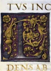 Alphabet: miniaturisierter Buchstabe L