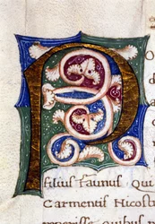 Alphabet: miniaturisierter Buchstabe P