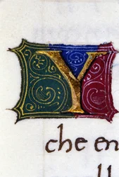 Alphabet: miniaturisierter Buchstabe Y