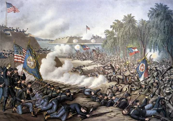 Amerikanischer Bürgerkrieg (1861 - 1865): Erste Schlacht von Corinth (Mississippi) 29. April - 10. Juni