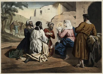 Anonyme Gravur aus der Mitte des 19. Jahrhunderts