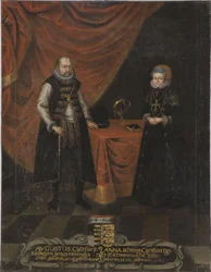 August (1526-1586), Kurfürst von Sachsen und Anna von Dänemark (1532-1585)