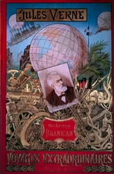 Buchumschlag „Mistress Branican“ von Jules Verne in der Sammlung „Voyages extraordinaires“