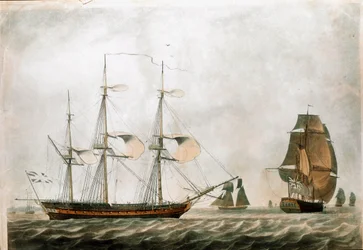 Britische Fregatte im 18. Jahrhundert (19. Jahrhundert)