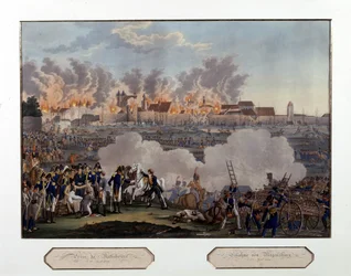 Eroberung von Regensburg, Napoleonischer Krieg, 23. April
