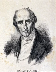Charles Fourier (1772-1837), französischer Philosoph und Ökonom