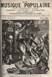 Cimarosa sieht sein Auto und Gepäck beschlagnahmt - Domenico Cimarosa (1749-1801), italienischer Komponist des 18. Jahrhunderts. Gravur in „Popular Music“ (1882)