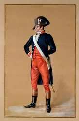 Konsulat: Uniform eines Friedensoffiziers