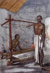 Kultur, Zivilisation und indische Gesellschaft: der Weber in Indien